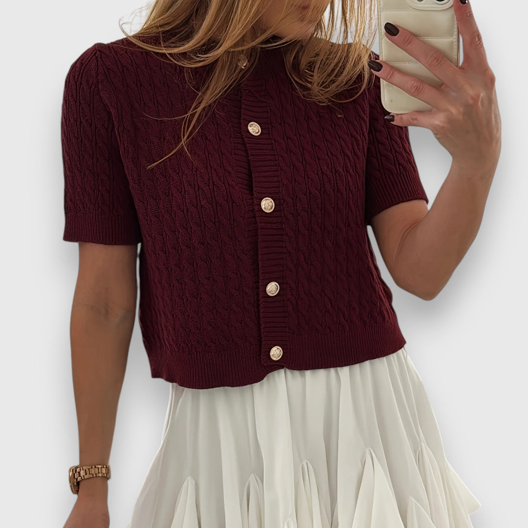 Liova – Cardigan corto con bottoni