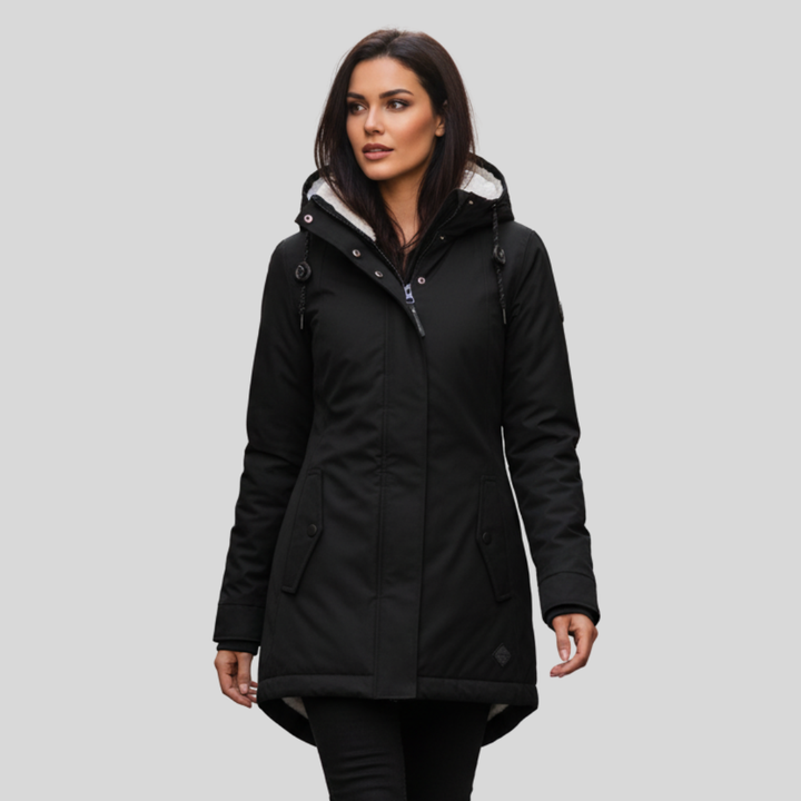 Alda - Giacca invernale impermeabile con cappuccio