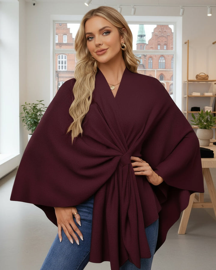 Camille – Poncho elegante e avvolgente