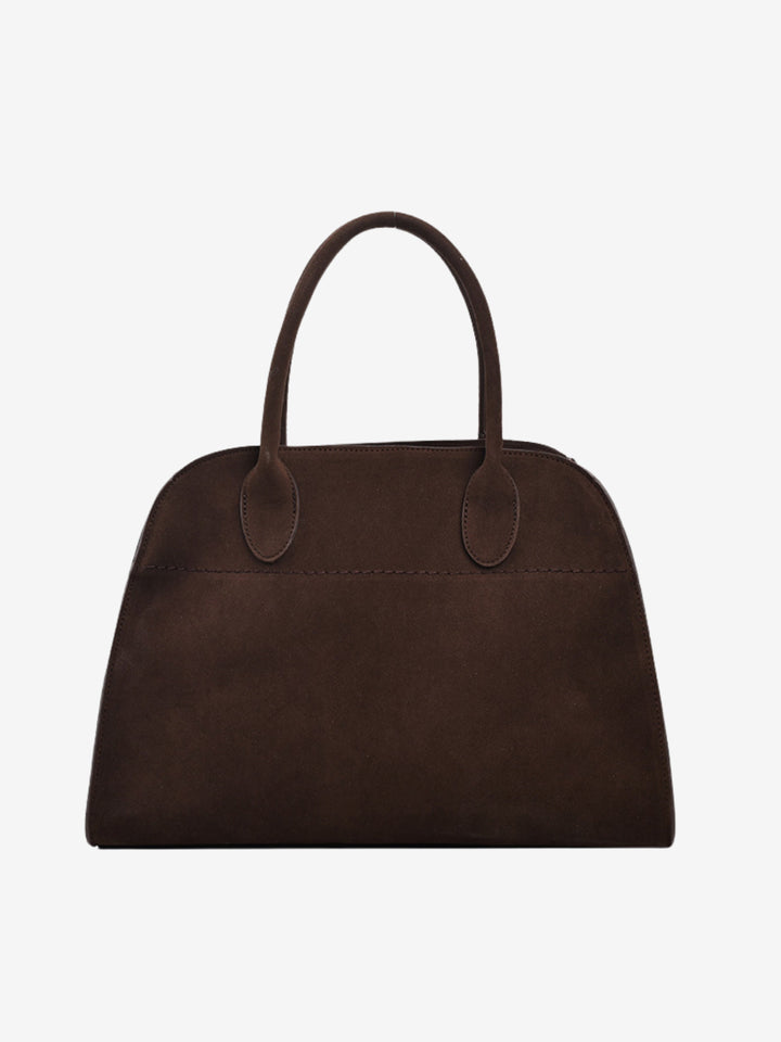 Luisa | Borsa Quotidiana Minimalista in Pelle Suede