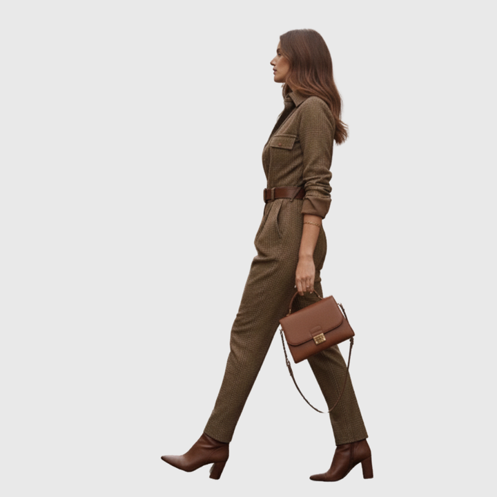 Chiara – Tuta Sartoriale in Tweed