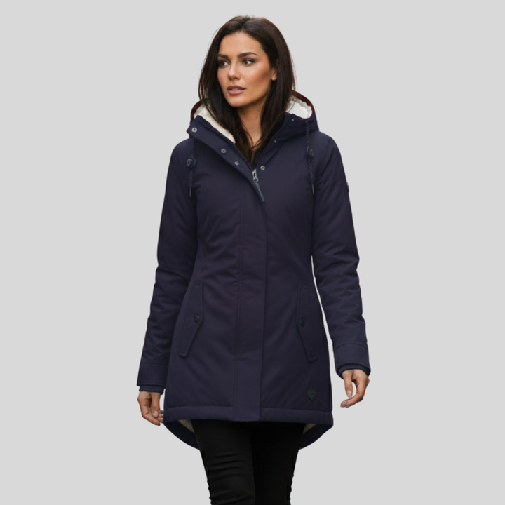 Alda - Giacca invernale impermeabile con cappuccio