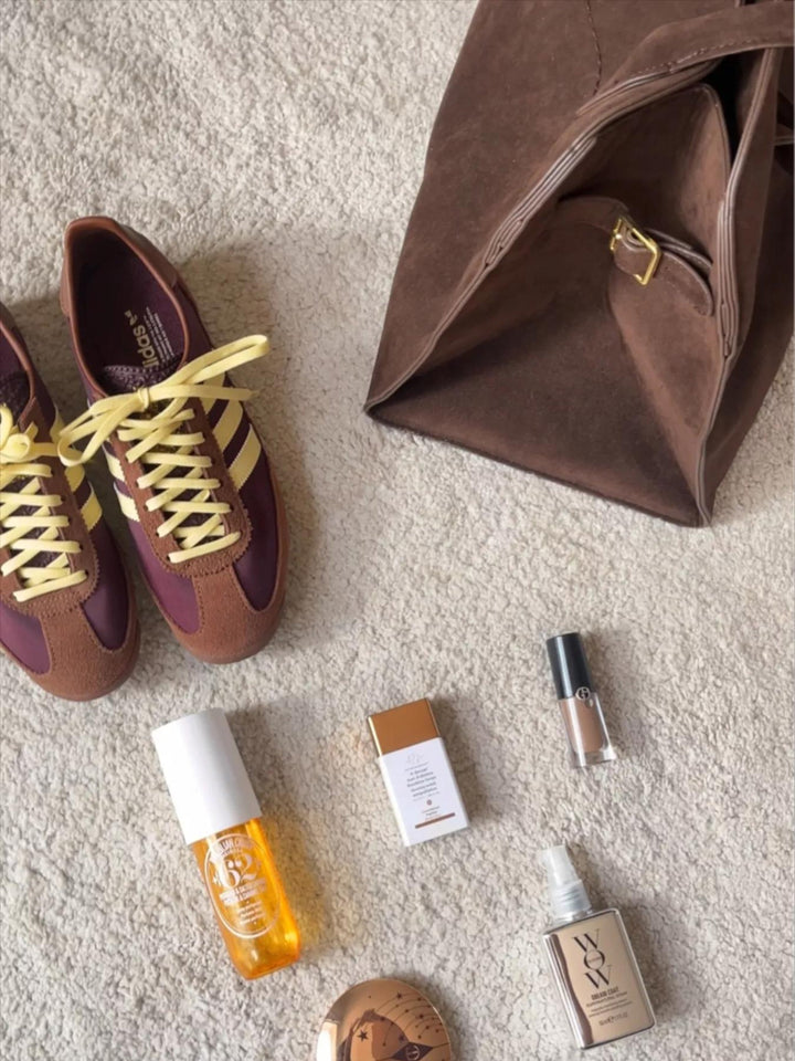 Luisa | Borsa Quotidiana Minimalista in Pelle Suede