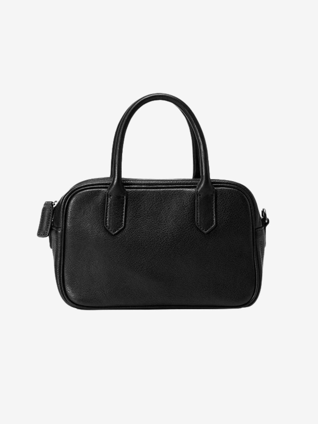 Eliza | Borsa Quadrata con Zip Lucida