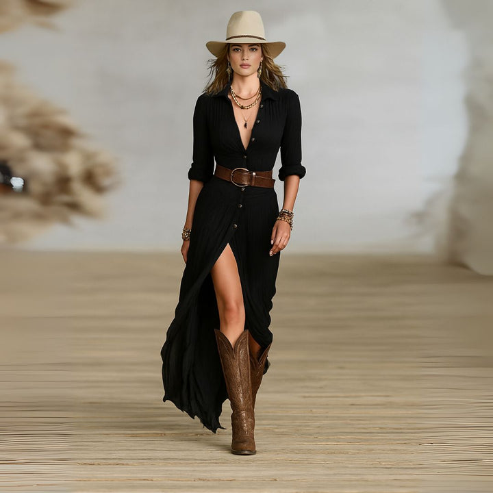 Alejandra | Abito maxi chic