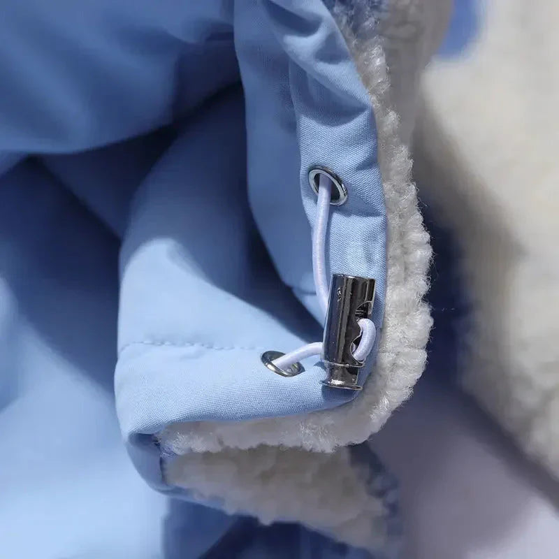 AMORE – Giacca Reversibile Morbida con Cuori