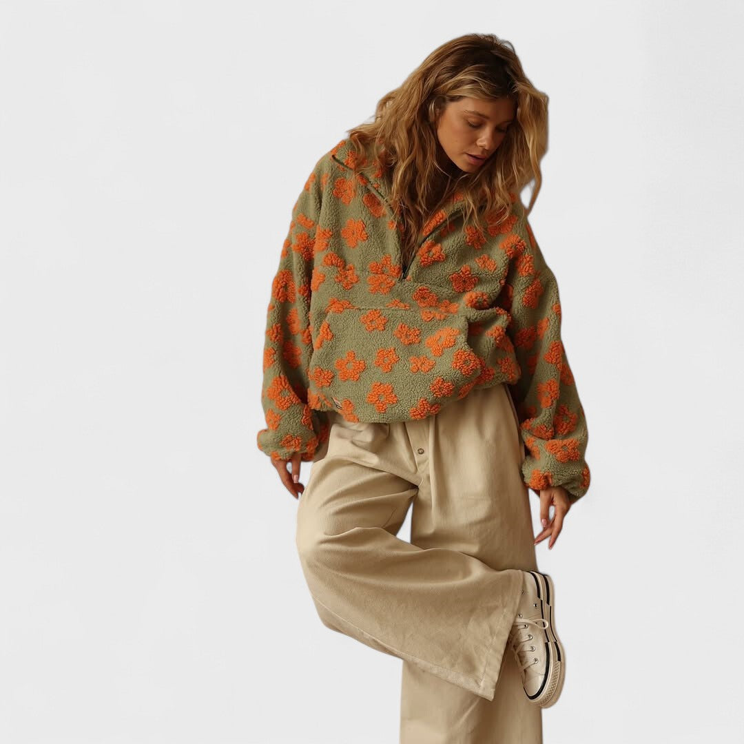 Fiorella | Maglione Polare Fioritura